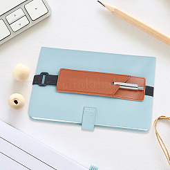2 porte-stylo élastique rectangulaire pour ordinateur portable&nbsp;AJEW-GF0013-13B