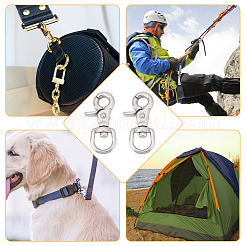 2 шт. поворотные застежки из нержавеющей стали STAS-DC0015-60