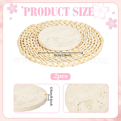 2 шт. подставки из натурального известняка&nbsp;ODIS-PH0002-09