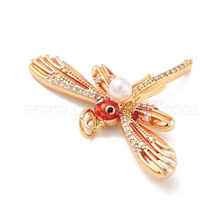 Кулоны из экологически чистой латуни с микропаве и кубическим цирконием&nbsp;KK-K268-32G