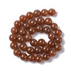 Natürliche weiße Jade perlen Stränge&nbsp;G-I334-05C