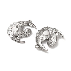 Подвеска из нержавеющей стали 304 со стразами STAS-A124-04P