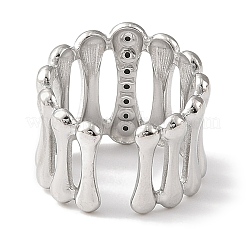 Кольцо-манжета из нержавеющей стали 304 для женщин&nbsp;RJEW-F166-04P-02