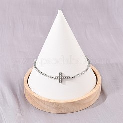 Браслеты-цепочки из нержавеющей стали 304 для женщин&nbsp;BJEW-D364-01A-P