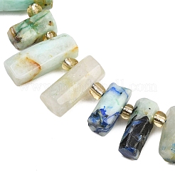 Natürliche Chrysokolla und Lapislazuli Perlen&nbsp;G-F829-A14-01