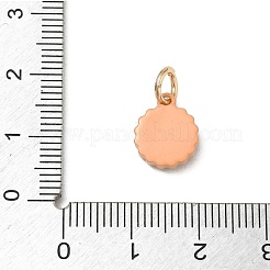 Breloques en laiton peint de pulvérisation&nbsp;KK-CBAEB58-01A