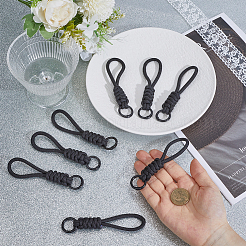 8 шт. полиэстеровый трикотажный ремешок для запястья&nbsp;AJEW-ME0002-52