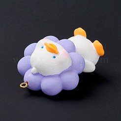 Непрозрачные ПВХ пластиковые большие подвески RESI-G049-02C-02