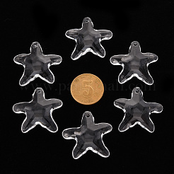 Прозрачные акриловые бусины TACR-S154-58B-205