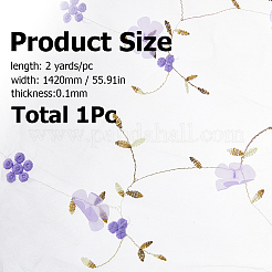 2 Yards Polyester-Netzgewebe&nbsp;DIY-WH0622-656A