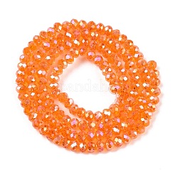 Chapelets de perles en verre électroplaqué&nbsp;LS-EGLA-A044-T2mm-B25