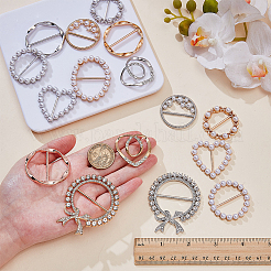 16 шт. пряжки из сплава AJEW-WH0007-72