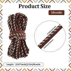 12.5 м полиэфирный витой шнур для губ&nbsp;OCOR-WH20005-07A