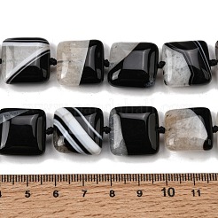 Природный агат бисер нитей&nbsp;G-F820-Q01-01B