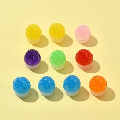 10 шт. светящийся смоляной грибной орнамент&nbsp;RESI-FS0001-60B