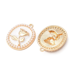 Pendentifs d'émail en alliage&nbsp;AL-CBA3036-04G-01