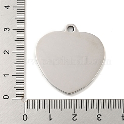 Pendentifs en acier inoxydable anti-ternissement pour la fête des enseignants 201&nbsp;STAS-L079-23P-04
