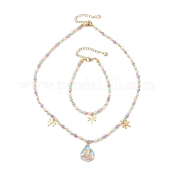 Набор подвесок из натуральных ракушек&nbsp;SJEW-JS01376