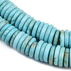 Нити натуральных бусин хаулита G-B148-A01