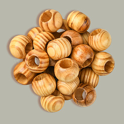 Бусы из сосны&nbsp;WOOD-PA0001-03A