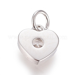 Латунные микро проложить кубического циркония подвески ZIRC-G166-04P