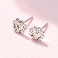 Павлиньи серьги-гвоздики из латуни&nbsp;EJEW-S252-01P