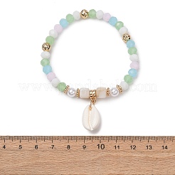 Pulseras elásticas de resina&nbsp;BJEW-Z169-01C
