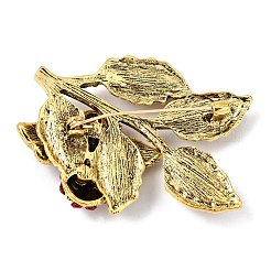 Anstecknadeln mit Bienen- und Blattmotiven aus Strasslegierung für Rucksackkleidung&nbsp;RB-CBAFC3E-01AG