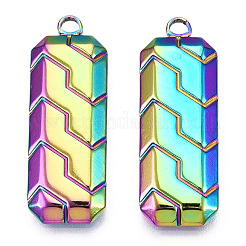 Pendentifs en acier inoxydable 304 avec placage ionique (IP)&nbsp;STAS-T063-213M