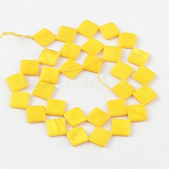 Бусины из натуральных пресноводных ракушек SHEL-S214-1