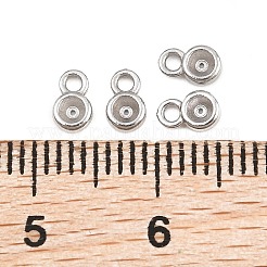 Sertissage de strass pour breloques en acier inoxydable 304&nbsp;SA-CBAC865-01A-P