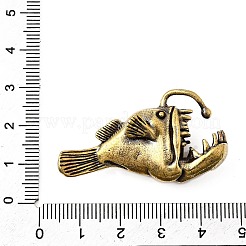 Латунные удильщики миниатюрные фигурки статуэтки&nbsp;KK-S335-01AB-B