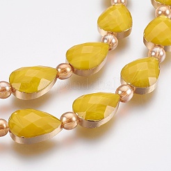 Непрозрачное стекло бисер нитей&nbsp;EGLA-I008-08G