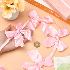 2 шт. тканевый бант-баннер для украшения рождественской елки AJEW-SP0002-82D