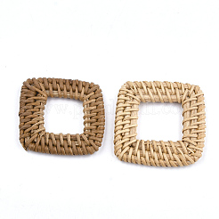 Anelli di maglia intrecciati a mano canna / rattan&nbsp;WOVE-T005-20A