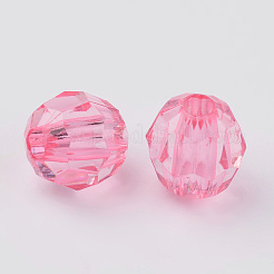 Perles en acrylique transparente&nbsp;LS-DB10MM-37