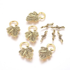 Застежка тоггл из сплава&nbsp;LS-PALLOY-A20005-AG-LF