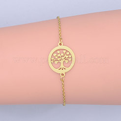 201 браслет из нержавеющей стали&nbsp;BJEW-T011-JN488-2