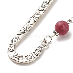 Тибетском стиле сплава закладки AJEW-JK00182-03