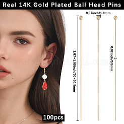 Sfera in ottone perni testa&nbsp;KK-BBC0025-60A