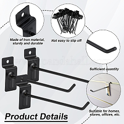 100 шт. железная полка-вешалка&nbsp;AJEW-WA0001-20