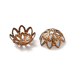 Ионное покрытие (ip) 304 нержавеющая сталь цветочные колпачки для бусин&nbsp;STAS-G085-16CG