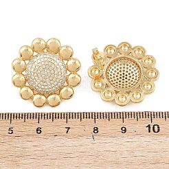 Серьги-гвоздики из циркония&nbsp;LS-EJEW-A151-02B-G