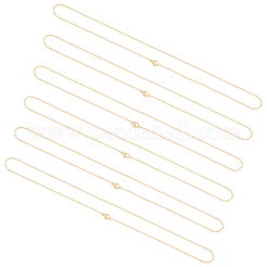 Ожерелья из нержавеющей стали с вакуумным покрытием PVD 304 NJEW-UN0001-45G