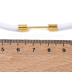 Collar de nylon ajustable que hace la fabricación&nbsp;KK-CBACFA2-02G-34