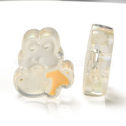 УФ-покрытие Радужные радужные акриловые эмалевые бусины&nbsp;OACR-G012-07C