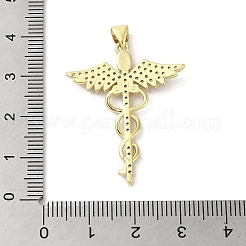 Стойки обшивки латунь микро проложить Циркон подвеску KK-C052-18G