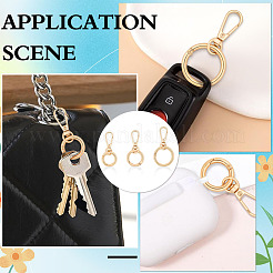 9 шт. 3 стиля поворотных застежек из цинкового сплава&nbsp;HJEW-ME00042