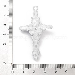 Крест сплава горный хрусталь подвески FIND-U006-15P-03