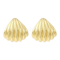 Латунь серьги EJEW-F373-07G